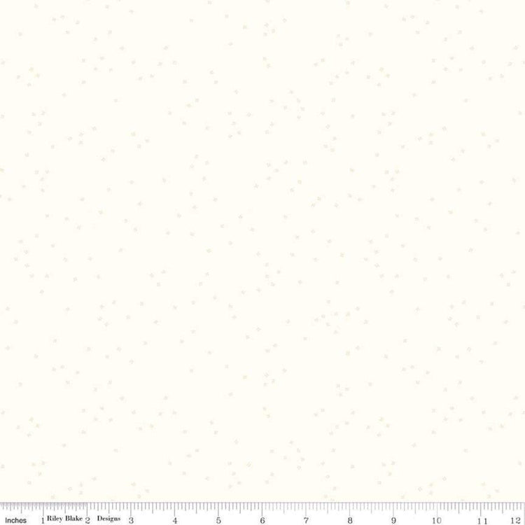 Blossom Tone on Tone Cream by Christopher Thompson for Riley Blake Designs