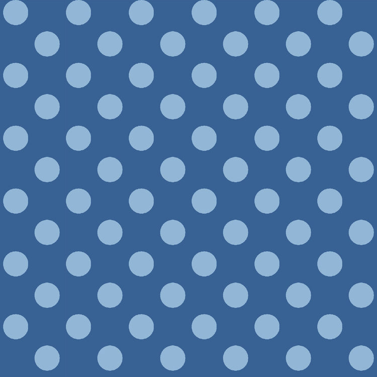 Blue Tonal Tone on Tone Dots Designed by Kim Christopherson of Kimberbell Designs for Maywood Studios