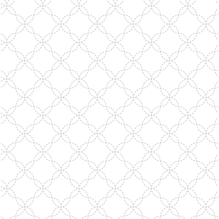 Lattice Tone on Tone White Designed by Kim Christopherson of Kimberbell Designs for Maywood Studios