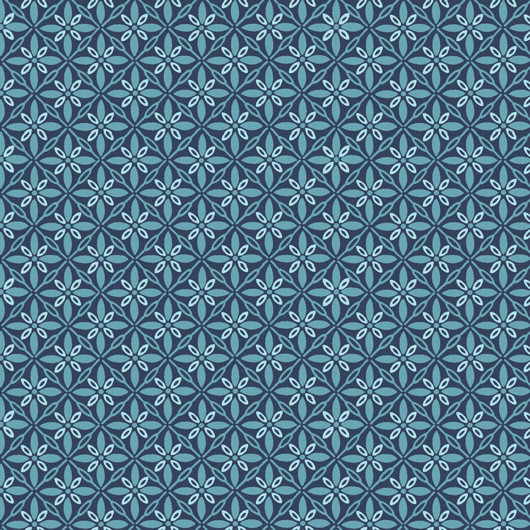 Navy Blue Tufted Designed by Kim Christopherson of Kimberbell Designs for Maywood Studios