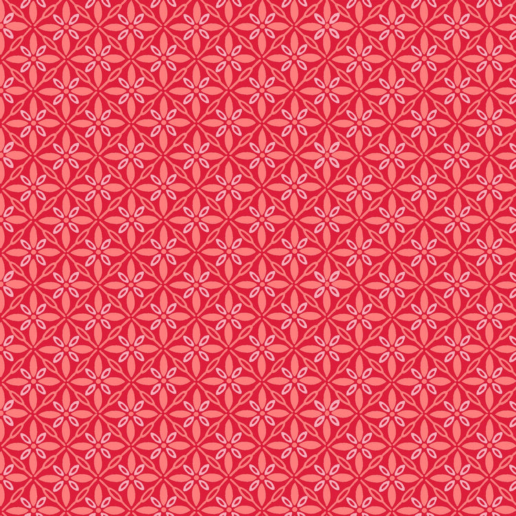 Red Tufted Designed by Kim Christopherson of Kimberbell Designs for Maywood Studios