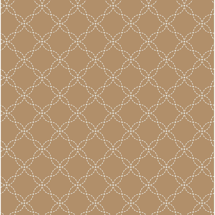 Brown Lattice Designed by Kim Christopherson of Kimberbell Designs for Maywood Studios