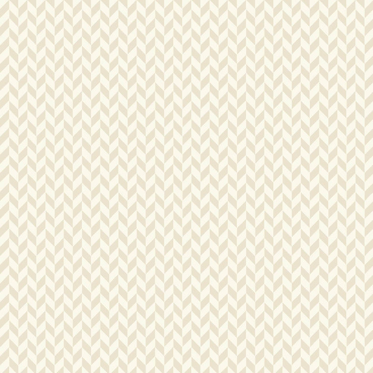 Cream Herringbone Texture Designed by Kim Christopherson of Kimberbell Designs for Maywood Studios