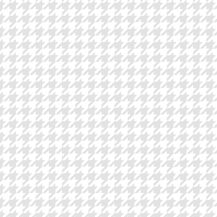 Houndstooth Tone on Tone White Designed by Kim Christopherson of Kimberbell Designs for Maywood Studios