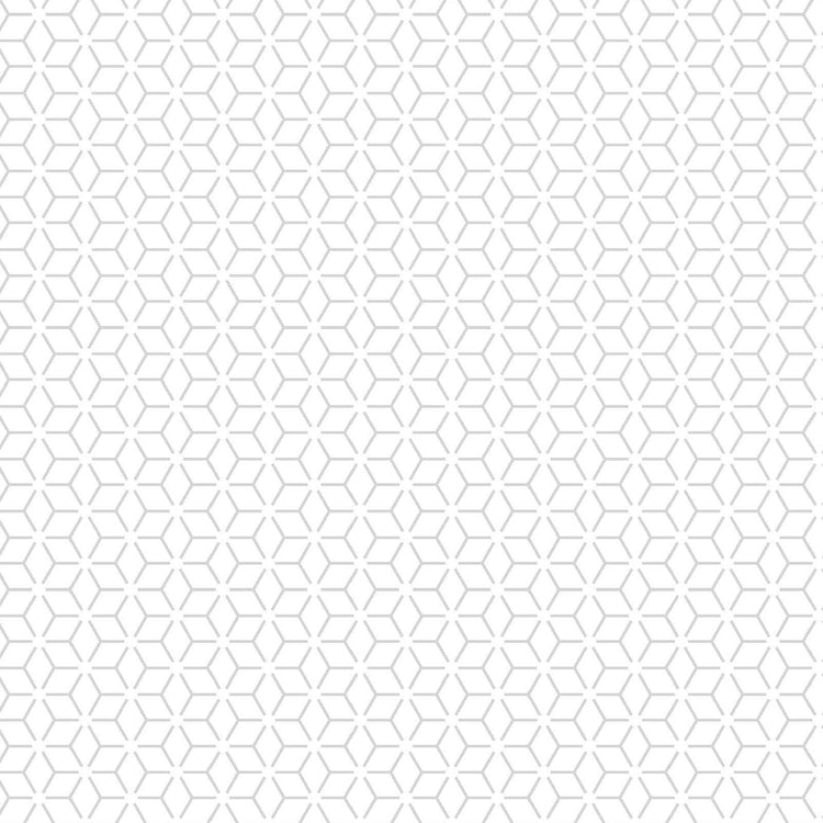Tone on Tone White Connected Stars Designed by Kim Christopherson of Kimberbell Designs for Maywood Studios