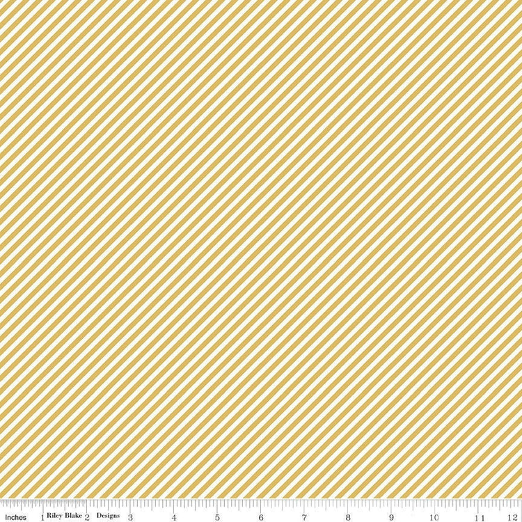 Daybreak Stripes Daisy by Fran Gulick of Cotton and Joy for Riley Blake Designs