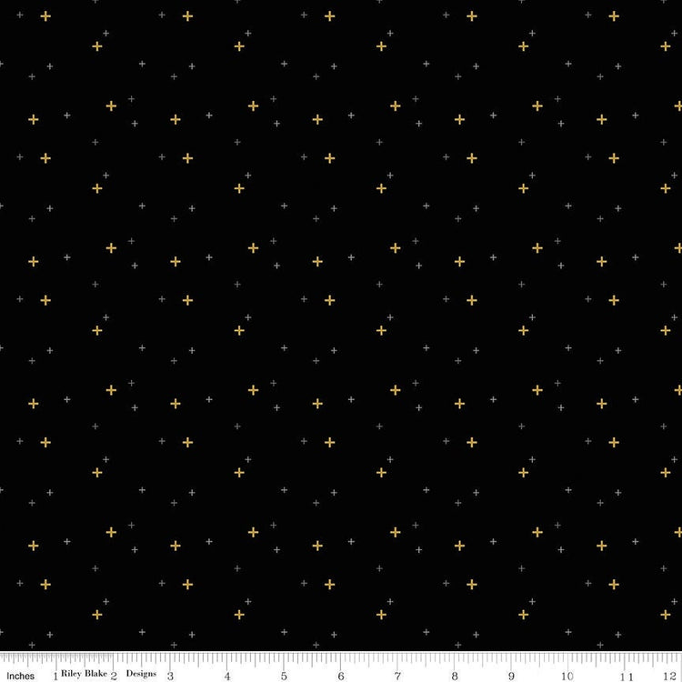 Sparkler Black Sparkle by Melissa Mortenson for Riley Blake Designs