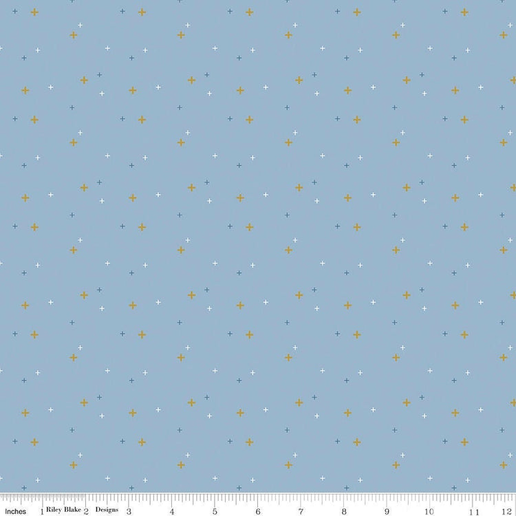 Sparkler Lake Blue Sparkle by Melissa Mortenson for Riley Blake Designs