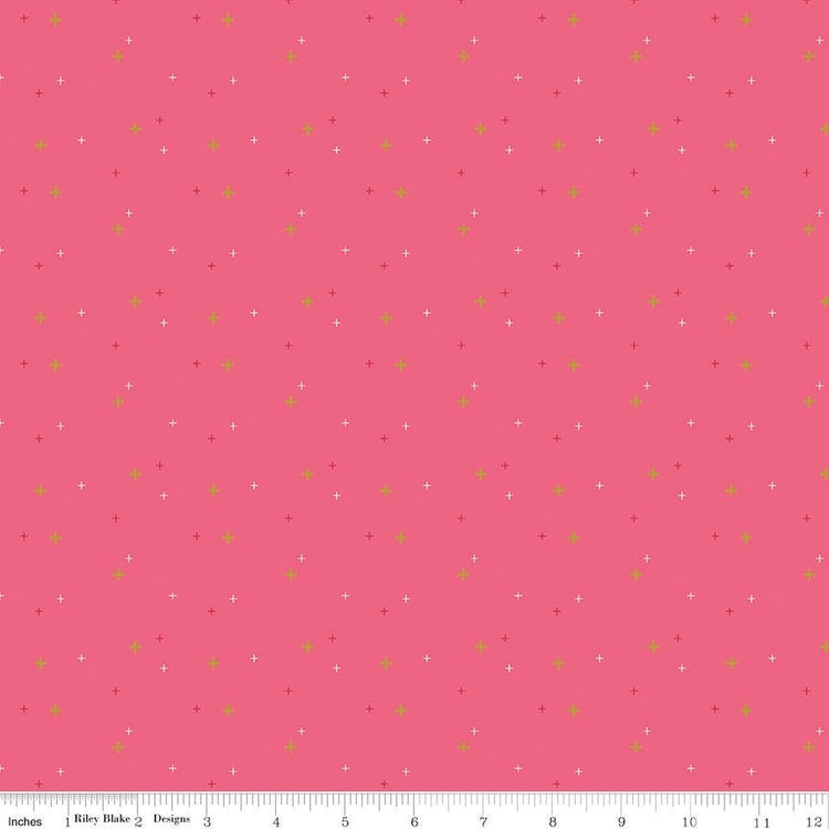 Sparkler Raspberry Sparkle by Melissa Mortenson for Riley Blake Designs