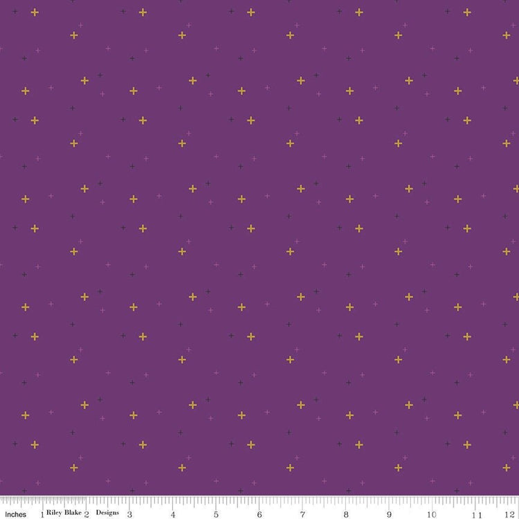 Sparkler Eggplant Sparkle by Melissa Mortenson for Riley Blake Designs