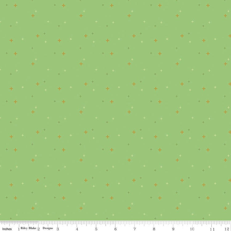 Sparkler Riley Green Sparkle by Melissa Mortenson for Riley Blake Designs