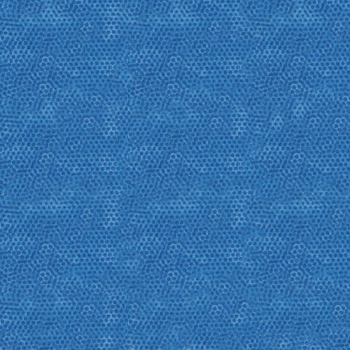 Dimples Disco Blue by Gail Kessler for Andover Fabrics