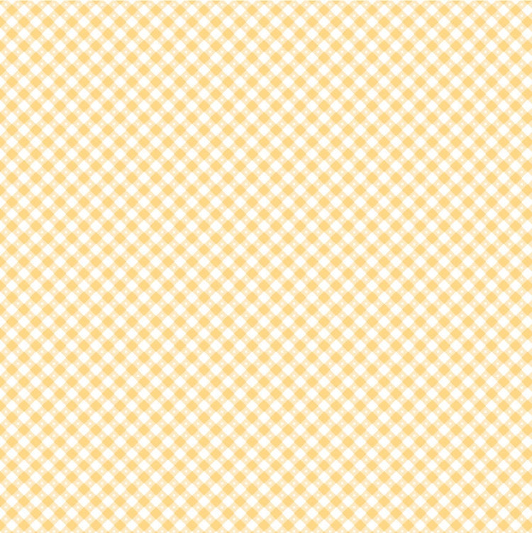 Gingham Picnic Dandelion by Poppie Cotton