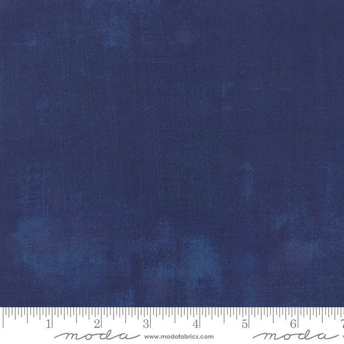 Grunge New Navy by BasicsGrey for Moda Fabrics (30150 302)