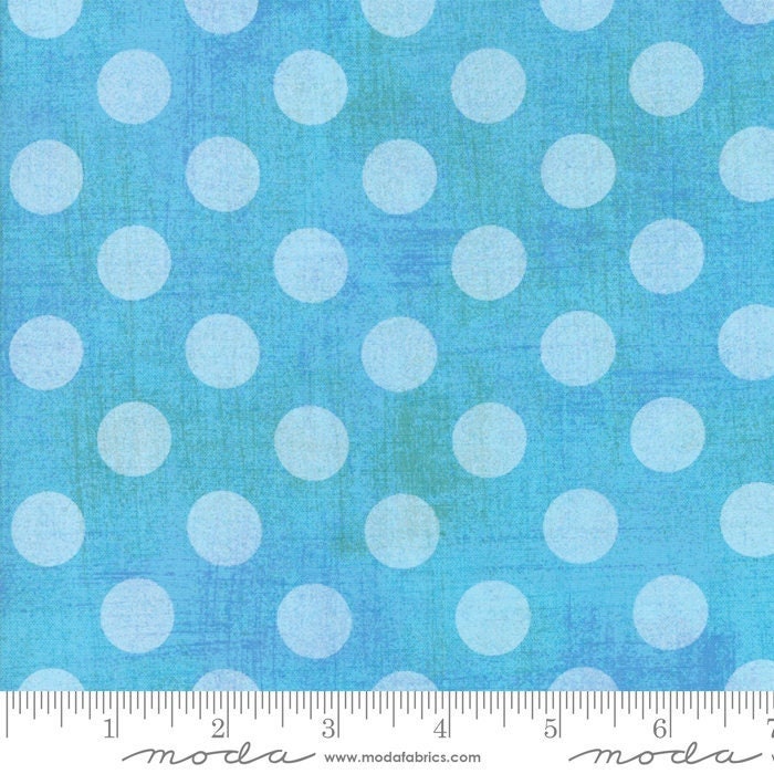 Grunge Hits The Spot Blue by BasicGrey for Moda Fabrics (30149 54)