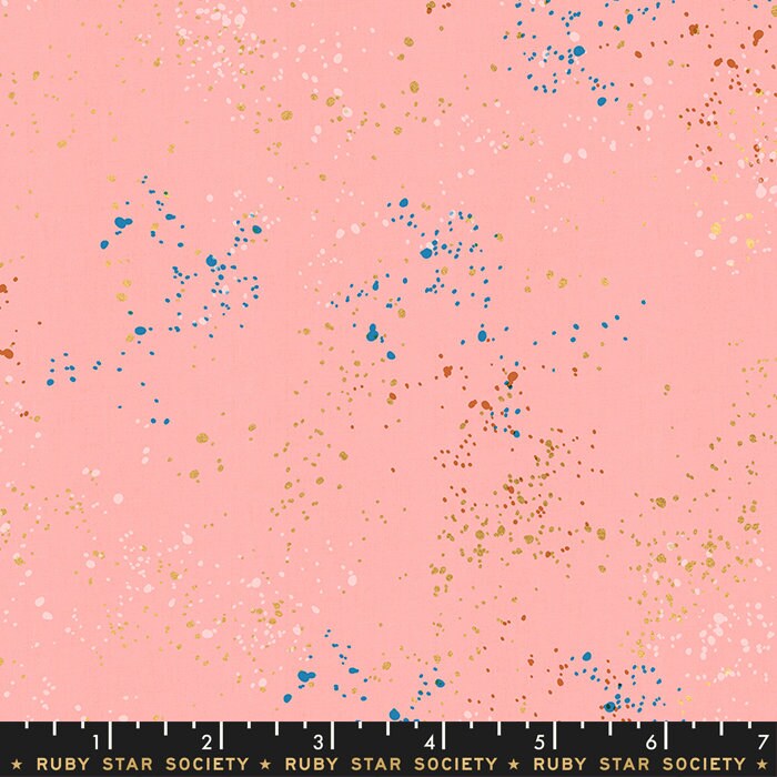 Speckled Metallic Candy Pink