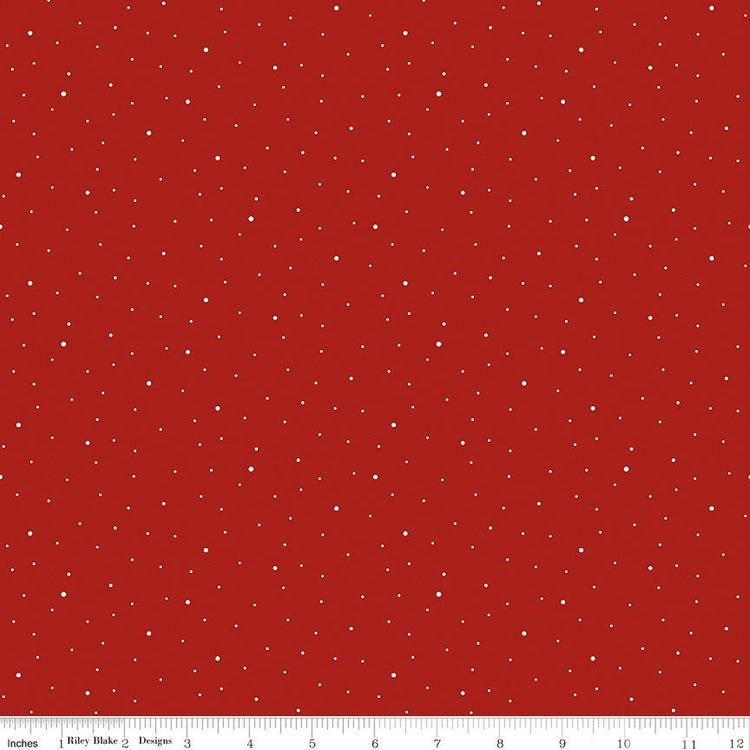 Dapple Dot Barn Red