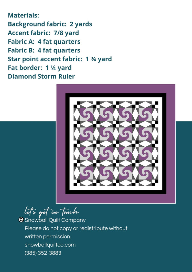Whirlwind Quilt Pattern