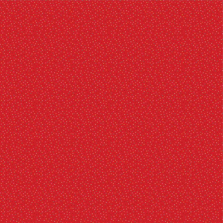 Country Confetti Hot Tamale Bright Red