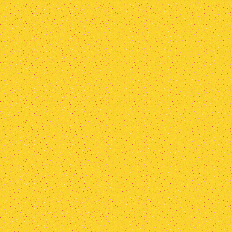 Country Confetti Lemon Meringue Bright Yellow