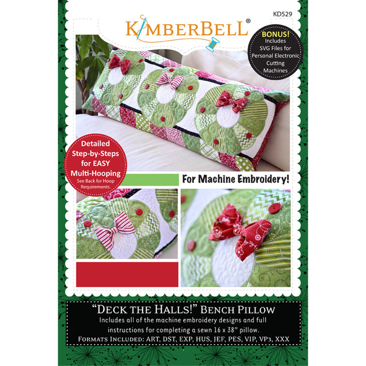 Deck the Halls Bench Pillow