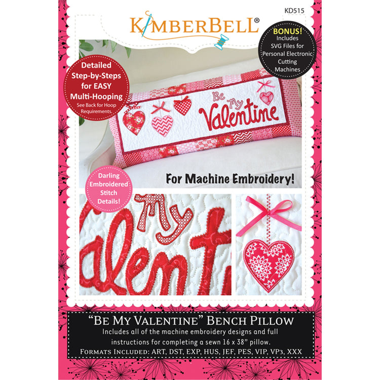 Be My Valentine Bench Pillow