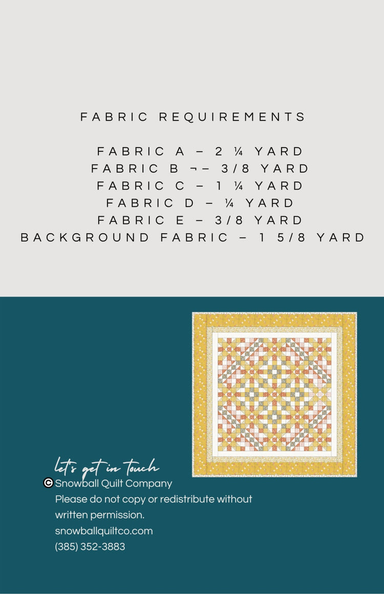 Cross Checked Quilt Pattern