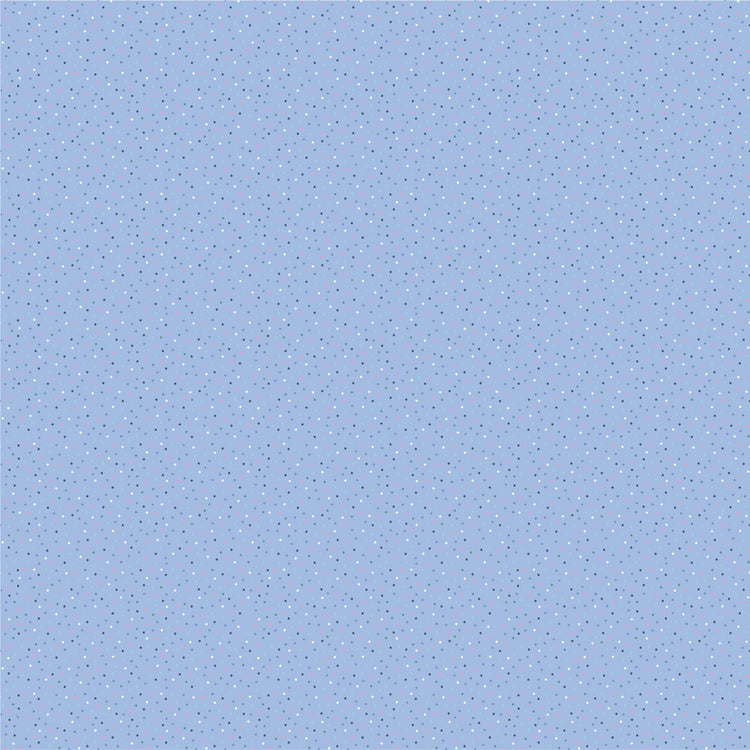 Country Confetti Forget Me Not Bright Blue