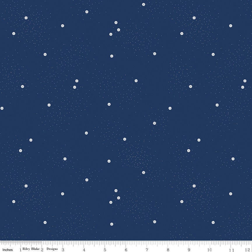 Dainty Daisy Navy