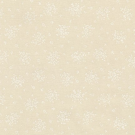 Pale Prints Floral Clusters Ivory