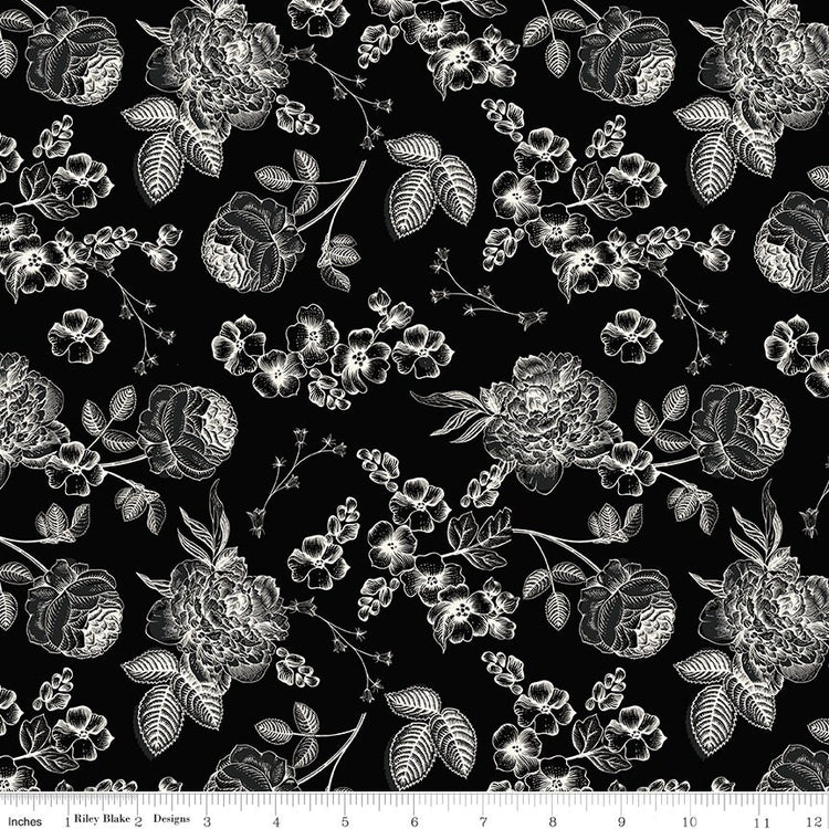Fluer Noire Main Black