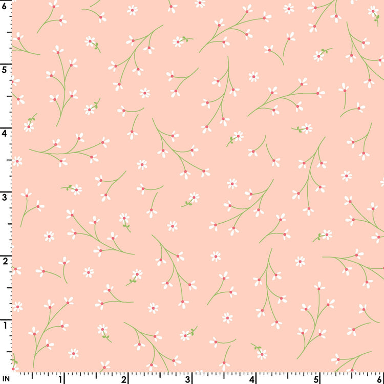 Pretty Petals Peach Designed