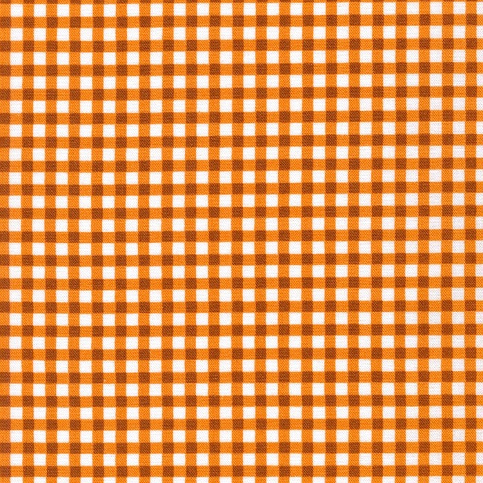 Flowerhouse Basics Pumpkin Gingham