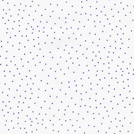 Flowerhouse Basics White with Grape Dots
