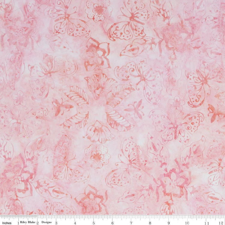 Expressions Batiks Tjaps Powder Pink
