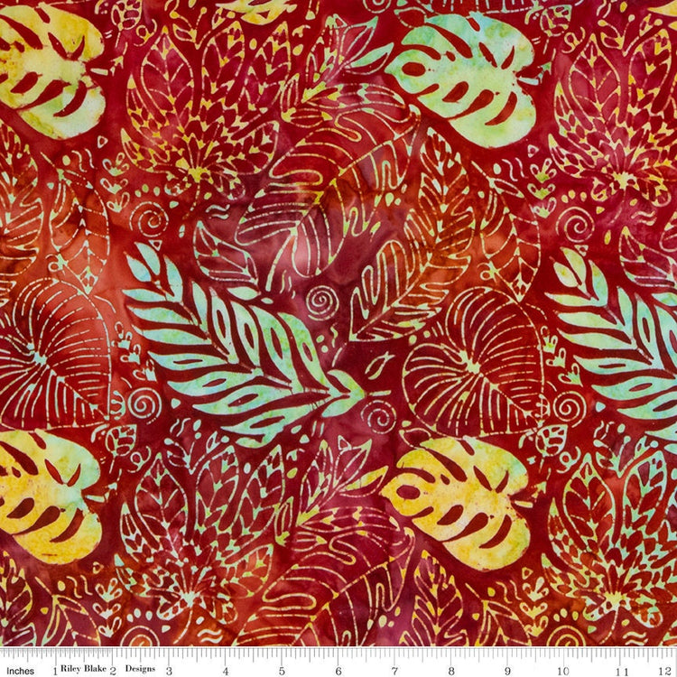 Expressions Batiks Tjaps Red Multi 1