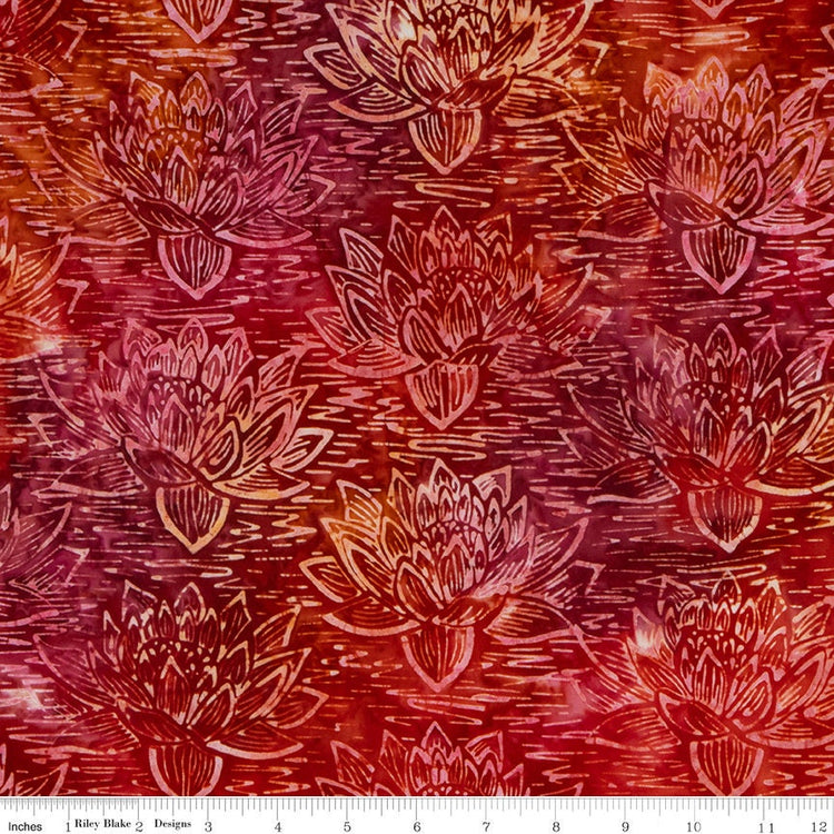 Expressions Batiks Tjaps Red Multi 1