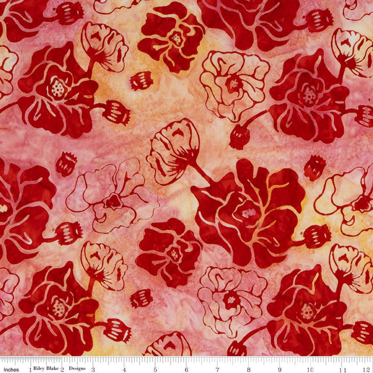 Expressions Batiks Tjaps Poppy