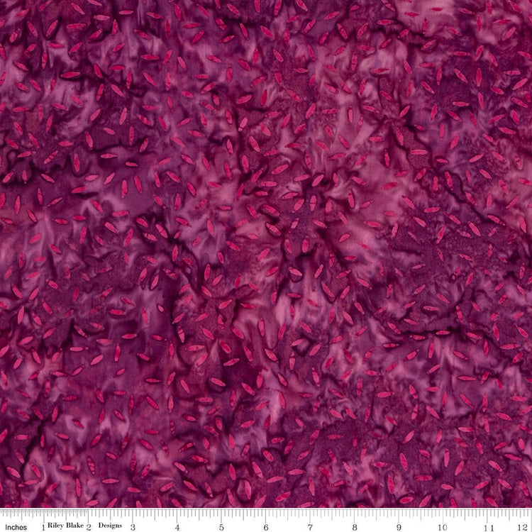 Expressions Batiks Elementals Magenta