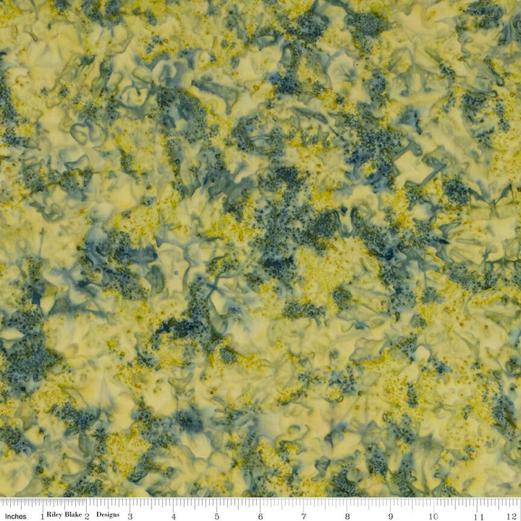 Expressions Batiks Hand-Dyes Medium Green Multi