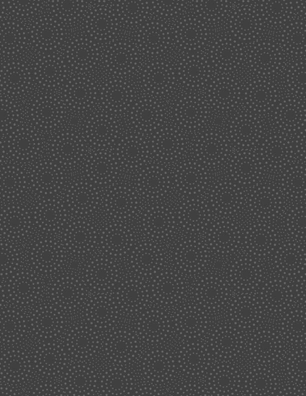 Dotted Circles Dark Charcoal
