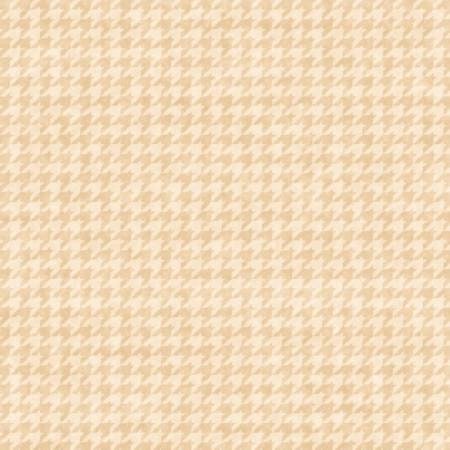 Houndstooth Basic Cream
