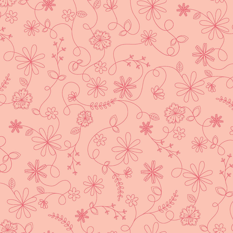 Vintage Flora 10 Inch Stacker Designed by Kim Christopherson of Kimberbell Designs for Maywood Studios - SQ-MASVINF - 42 pieces