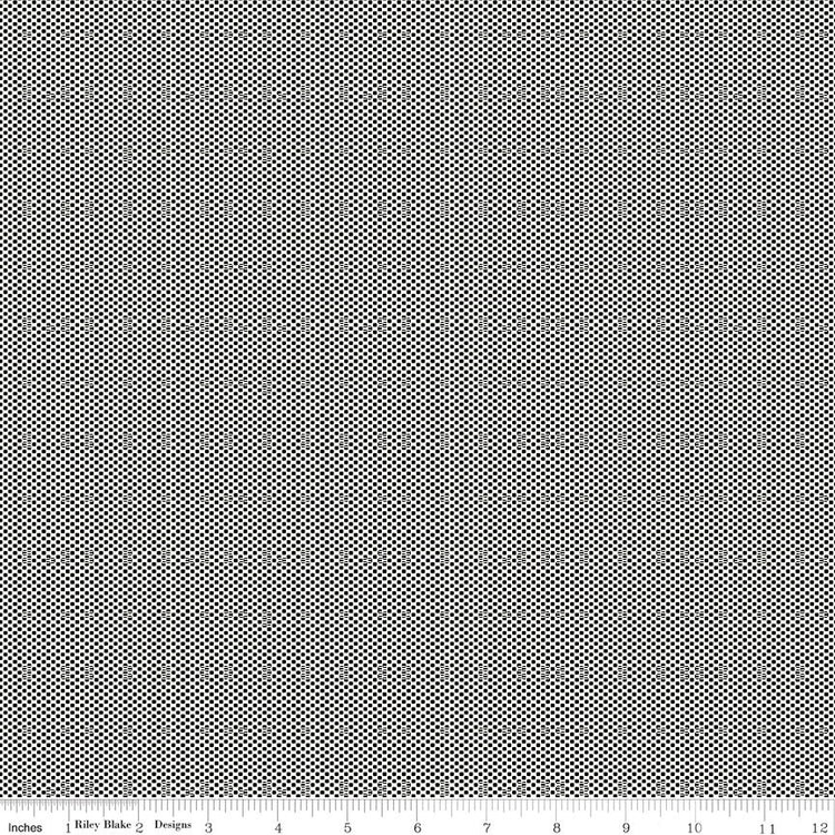 POParazzi On Cream Black by Riley Blake Designs - C815-BLACK