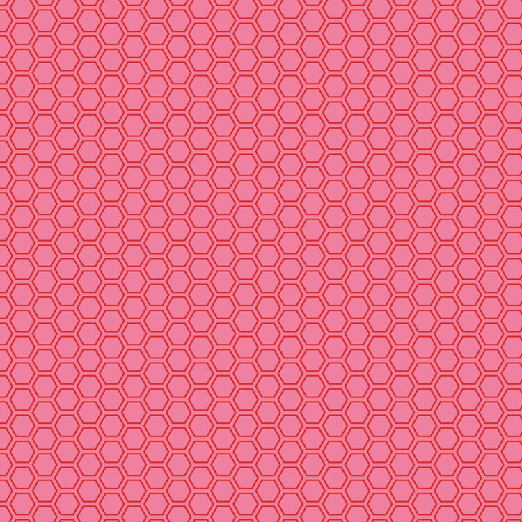 Honeycomb Pink by Kim Christopherson of Kimberbell Designs for Maywood Studios - MAS8256-P