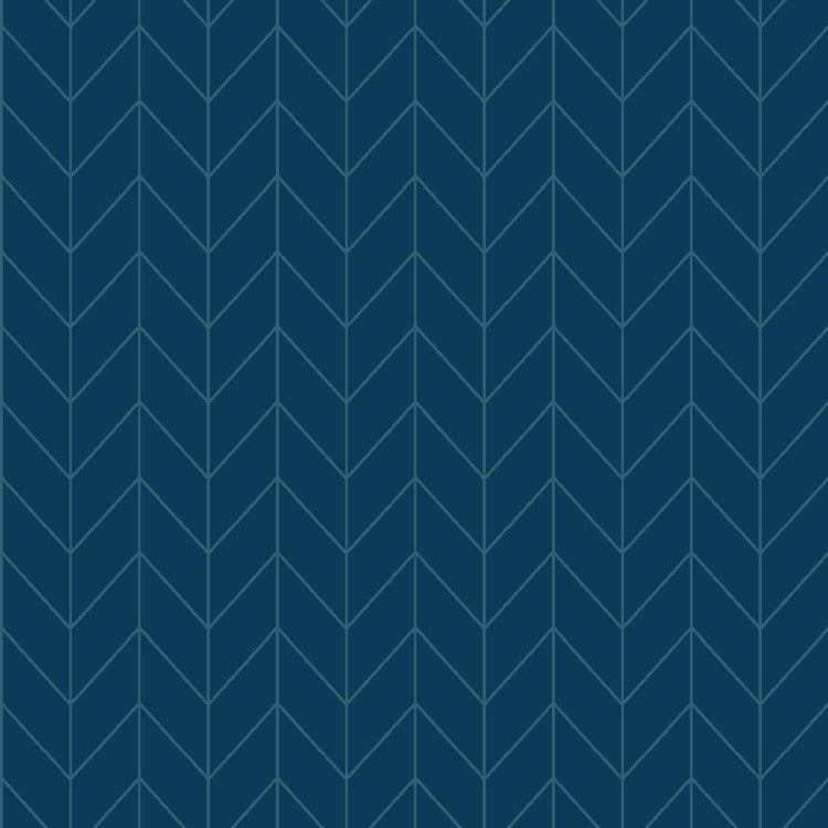 Chevron Navy by Kim Christopherson of Kimberbell Designs for Maywood Studios - MAS8258-N