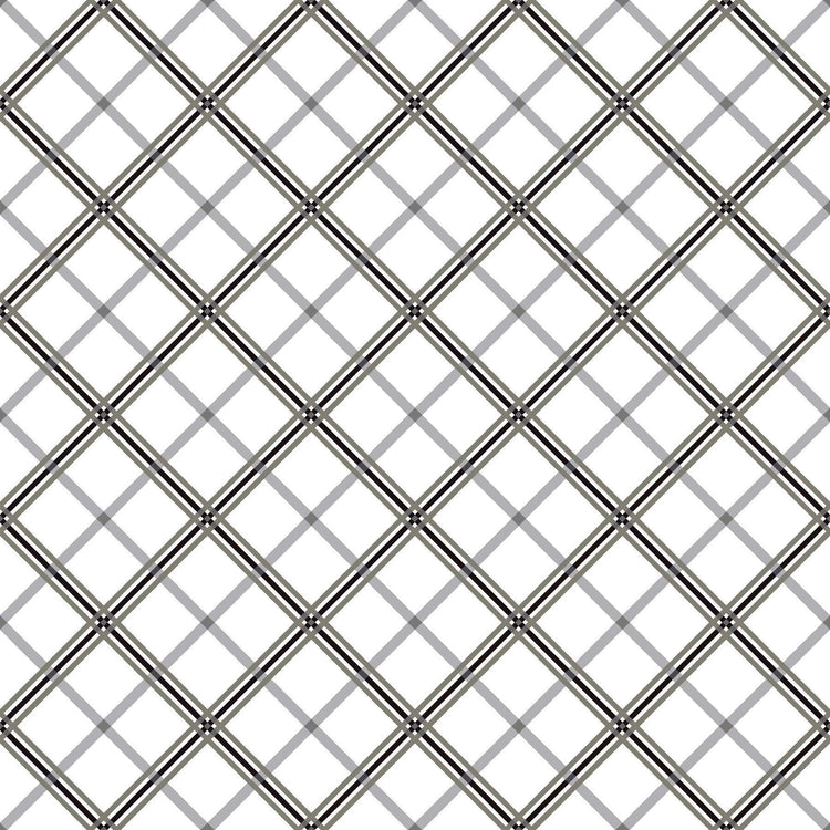 Plaid Black by Kim Christopherson of Kimberbell Designs for Maywood Studios - MAS8262-J