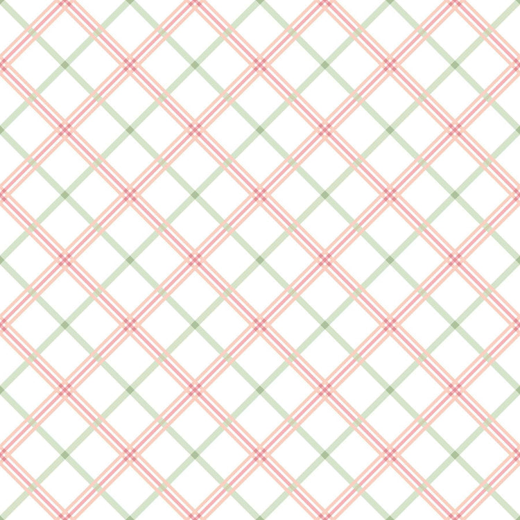 Plaid Pink & Green by Kim Christopherson of Kimberbell Designs for Maywood Studios - MAS8262-PG