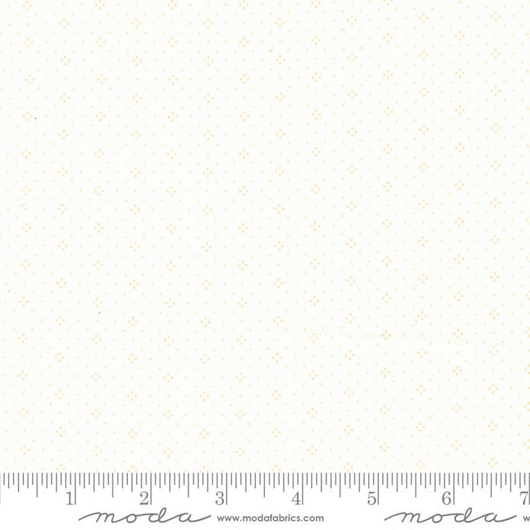Eyelet Basic Dot Ivory Latte by Fig Tree & Co for Moda Fabrics - 20488 84