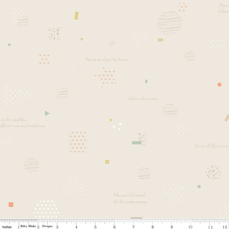 Hush Hush 3 Dream Big by Minki Kim for Riley Blake Designs - C14075-BIG